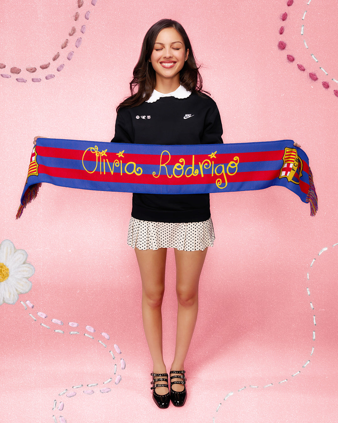 Olivia Rodrigo Takes El Clásico as Spotify’s Latest Barcelona Shirt Icon