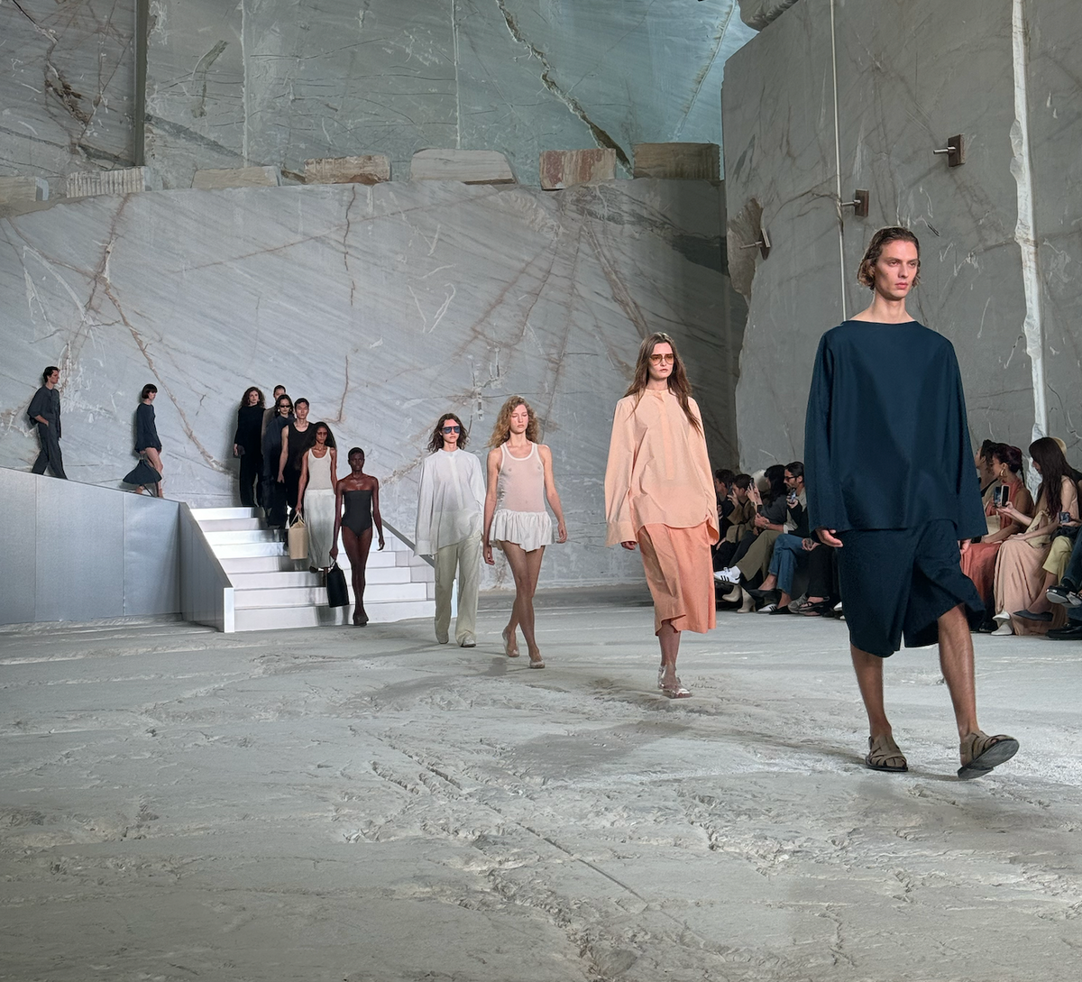 COS SS25: A Fashion Show in a Greek Quarry? Yeah, Insane.