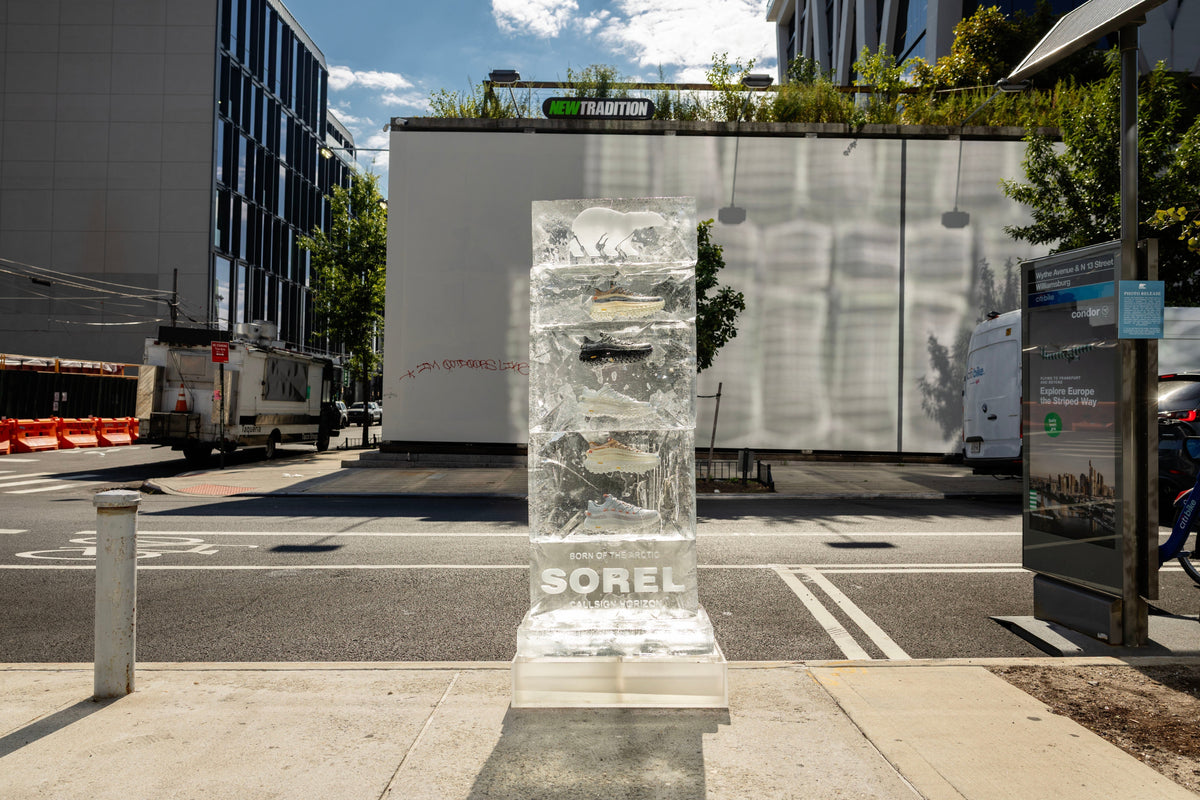 SOREL Just Put Its New Sneakers on Ice, Literally